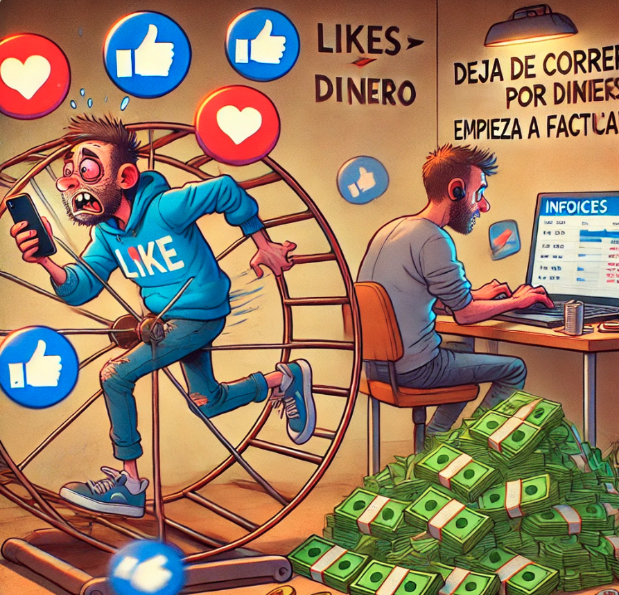 La verdad sobre la viralidad y el éxito: deja de perseguir likes y empieza a facturar