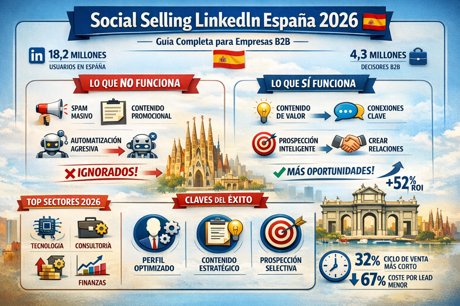 Social Selling LinkedIn España 2026: Guía Completa B2B